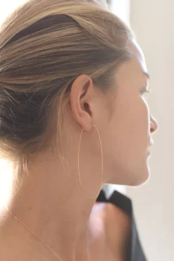 8.6.4: Extra Large Oval Hoop Earrings