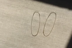 8.6.4: Extra Large Oval Hoop Earrings