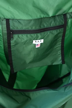 8.6.4: Nylon Weekender Bag - Forest/Black