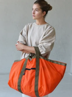 8.6.4: Nylon Weekender Bag - Orange/Coyote