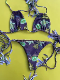 Acacia: Lauie Tie Side Bottoms - L, Last One!