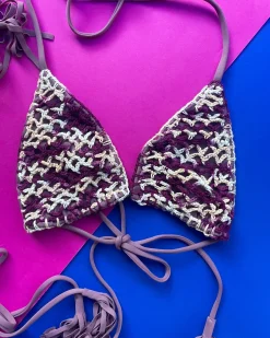 Acacia: Lisboa Crochet Bikini Top - S, Last One!