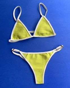 Acacia: Relle Adjustable Thong Bikini Bottom - Dijon