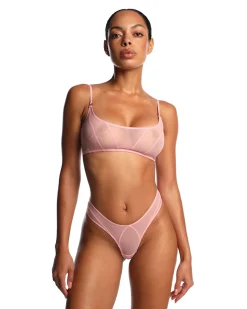 Anoeses: Renne Mesh Bra - Pink