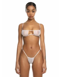 Anoeses: Sybil Mesh Underwire Bra - 36A