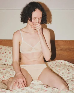 Araks: Antonia Cotton Bralette - Undyed