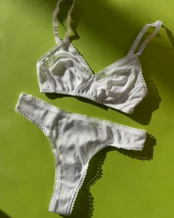 Araks: Antonia Cotton Bralette - White