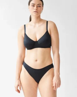 Araks: Beau Cotton Underwire Bra - Black