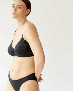 Araks: Beau Cotton Underwire Bra - Black