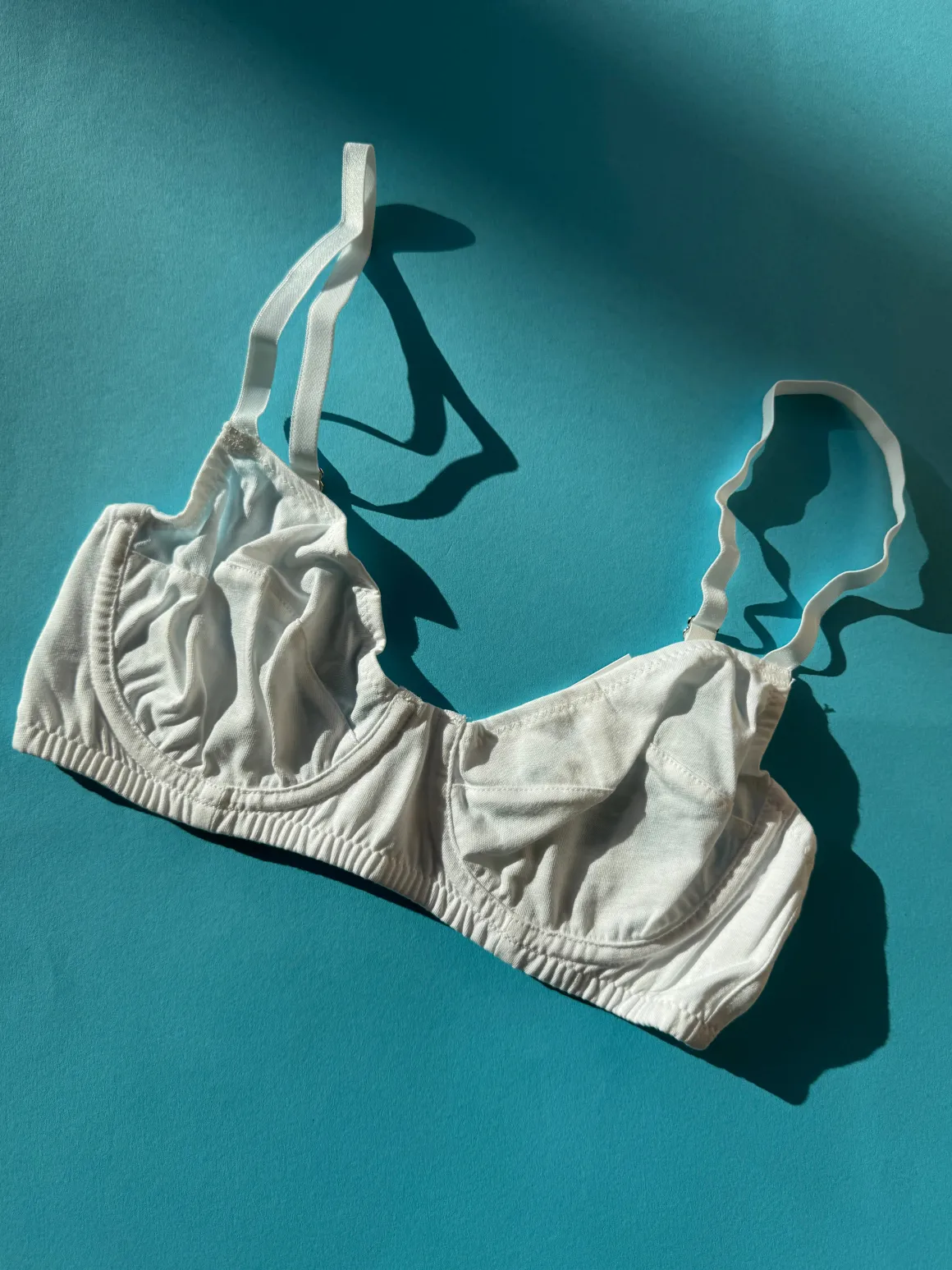 Araks: Beau Cotton Underwire Bra - White