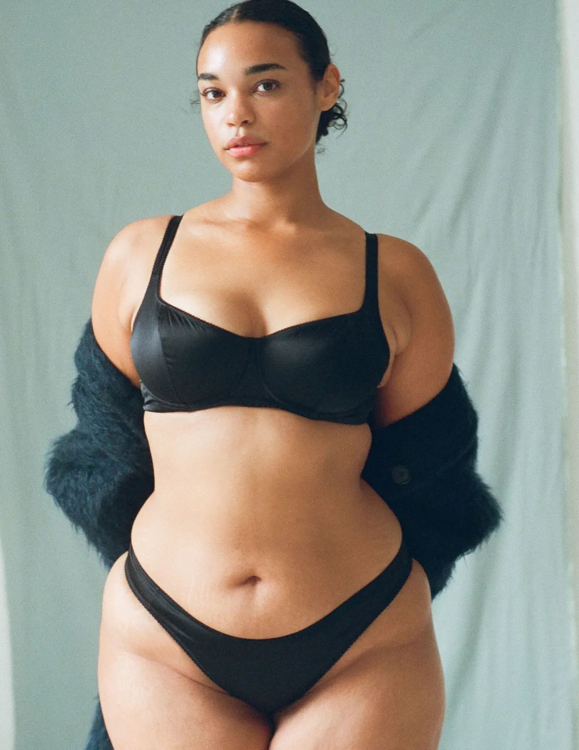 Araks: Gita Silk Underwire Bra - Black