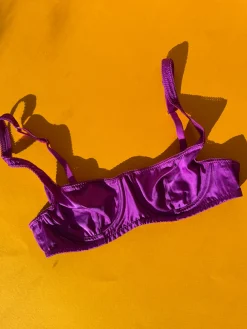 Araks: Gita Silk Underwire Bra - Orchid