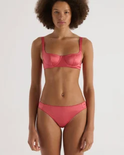 Araks: Grier Silk Thong - Rose