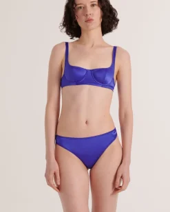 Araks: Grier Silk Thong - Tanzanite