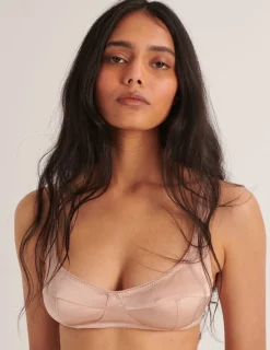 Araks: Penelope Silk Wireless Bralette - Bare