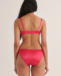 Araks: Penelope Silk Wireless Bralette - Rouge