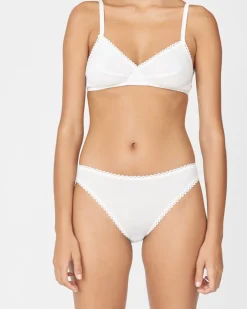 Araks: Stella Cotton Thong - White