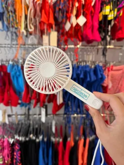 Azaleas: Rechargeable Hand Fan