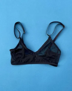 Bully Boy: Brick Keyhole Wireless Bra - Black