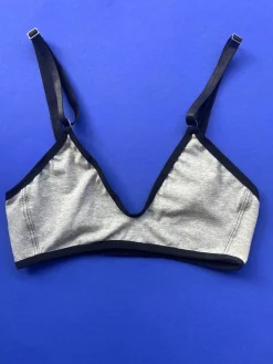 Bully Boy: Lenny Cotton Bra - Heather