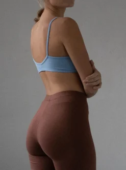 Calomel: Miski Dip Front Bralette - Sky