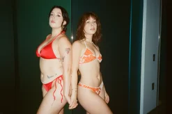 Caro Luna: Jules Jacquard Bikini Bottom - M, Last One!