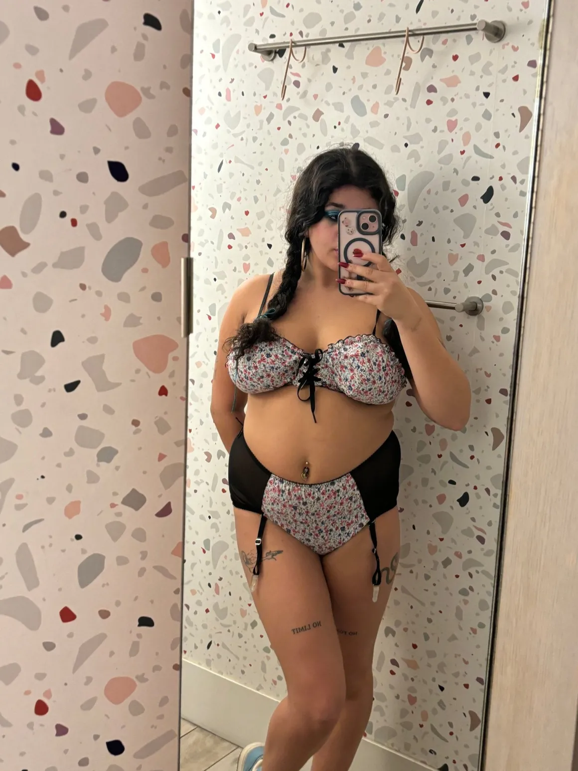 Clare Bare: Cardamine Bralette - Ditsy Floral