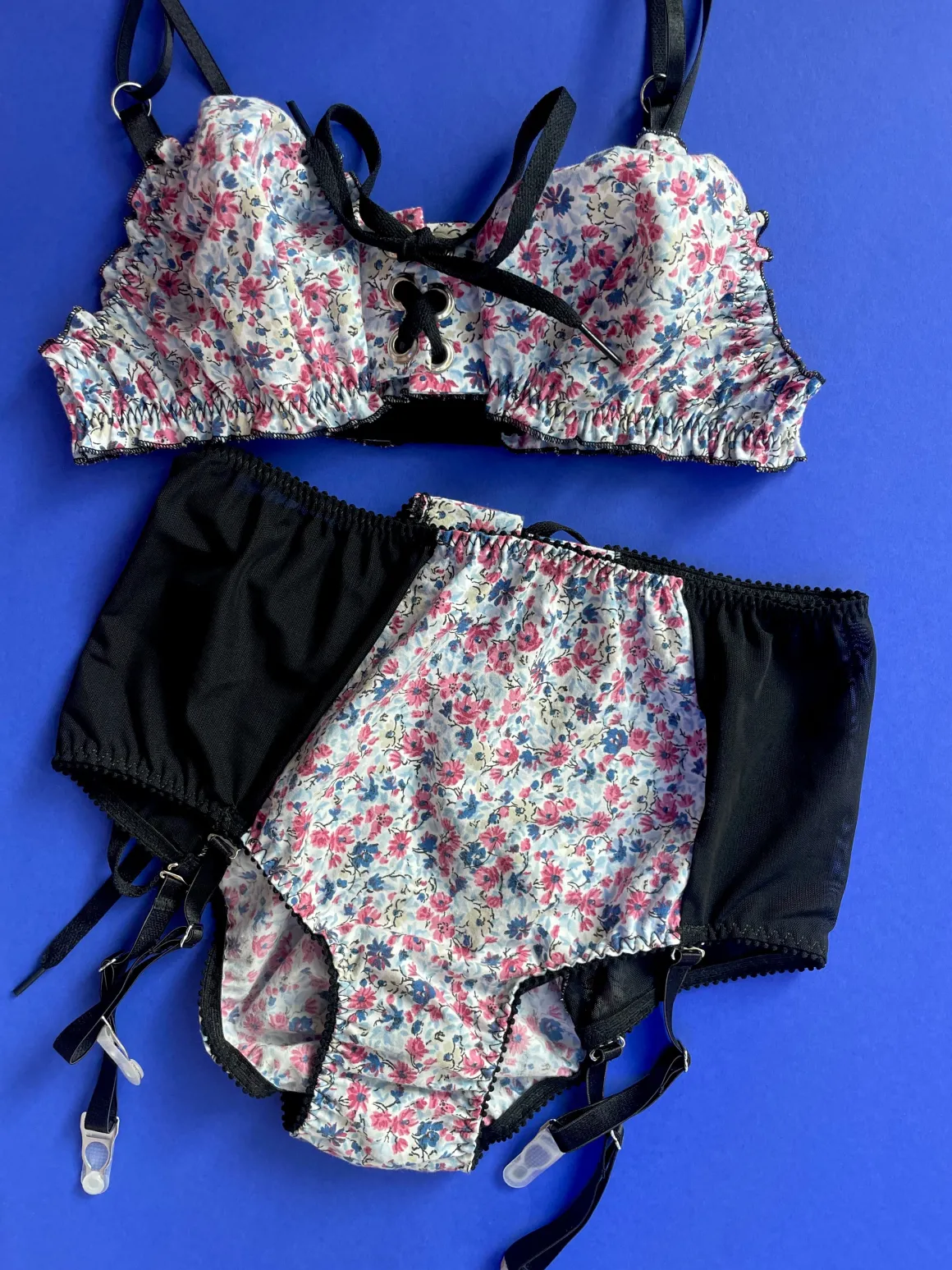 Clare Bare: Cardamine Bralette - Ditsy Floral