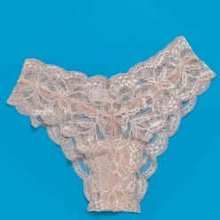 Clo: Fortuna Lace Cheeky Boyshort - Rosa Cuarzo