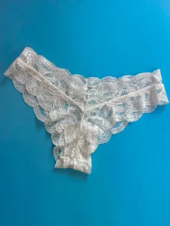 Clo: Fortuna Lace Cheeky Boyshort - White