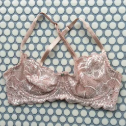 Clo: Fortuna Lace Demi Underwire Bra - Rosa Cuarzo