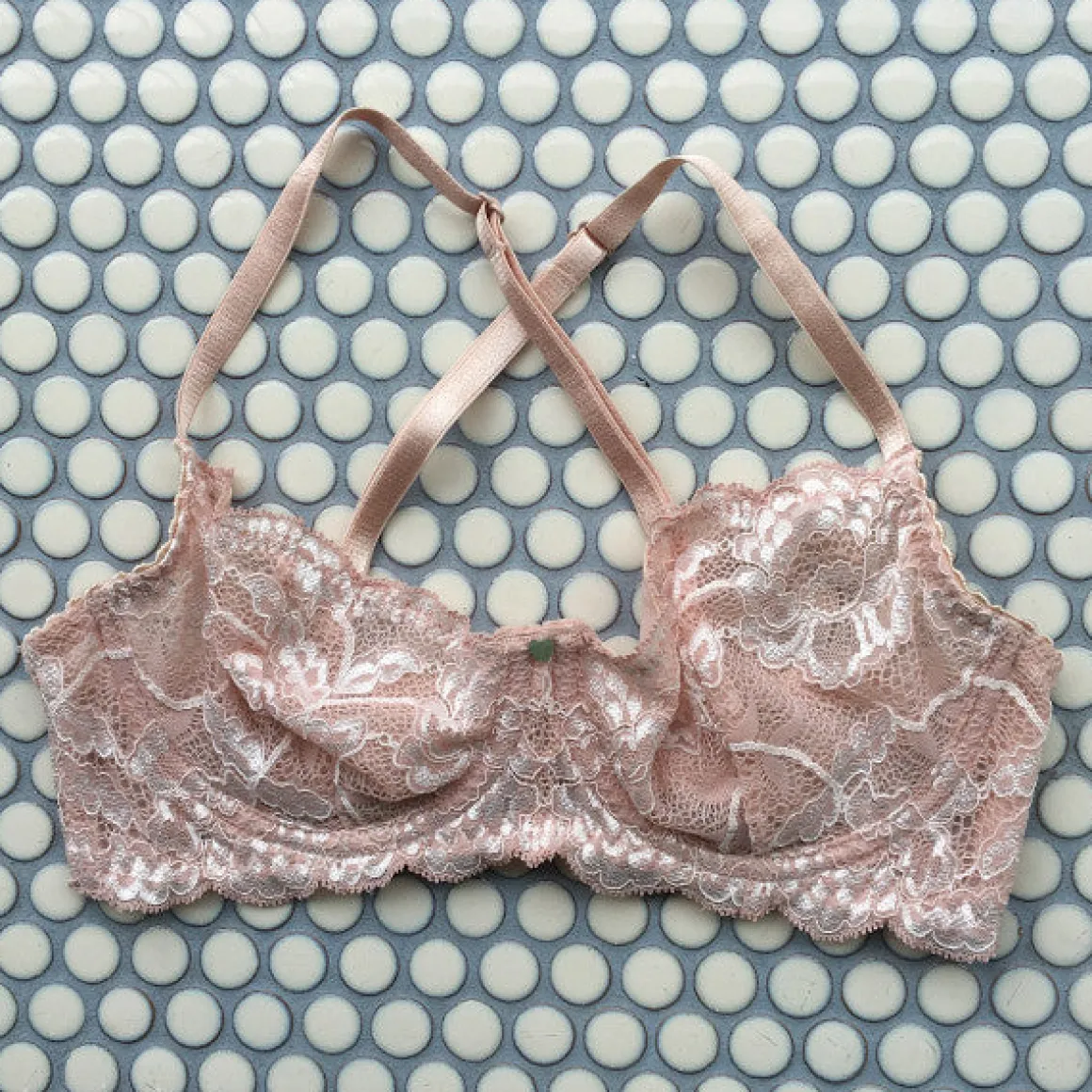 Clo: Fortuna Lace Demi Underwire Bra - Rosa Cuarzo