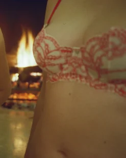 Clo: Fortuna Lace Demi Underwire Bra - Azalea