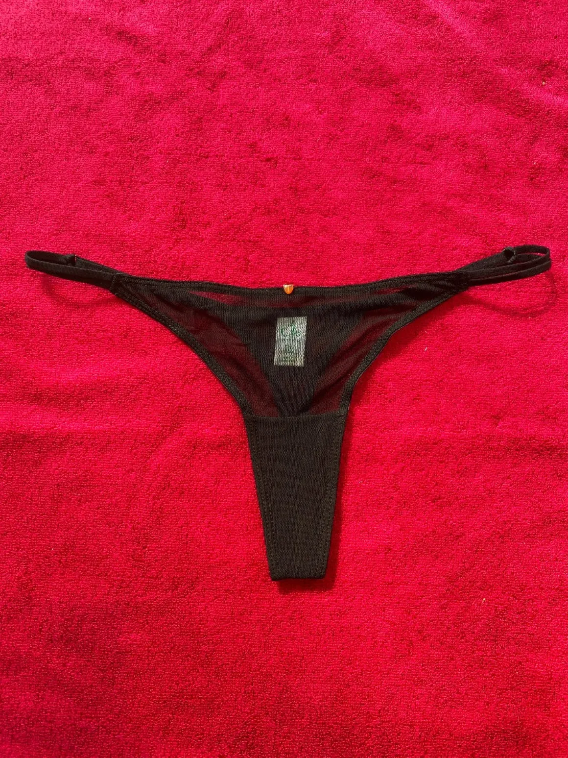 Clo: Malla Adjustable Thong - Black