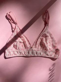 Clo: Malla Mesh Soft Bra - Pink