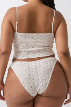 Cou Cou Intimates: The High Rise Brief - English Rose