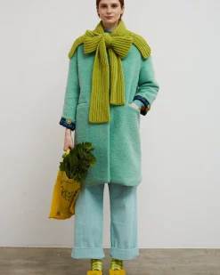 Dr. Bloom: Cuello Collared Scarf - Pistachio