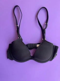 Fleur du Mal: Charlotte Convertible Spacer Bra - Black