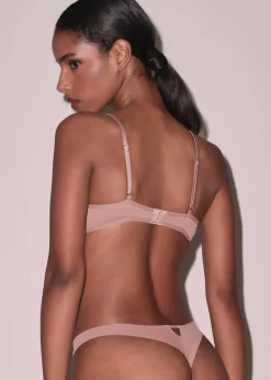 Fleur Du Mal: Le Stretch Micro Demi Bra - Up To G Cups