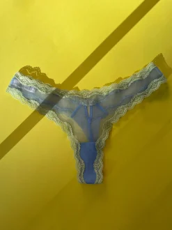 Fleur du Mal: Sheer Tulle Thong - Daydream