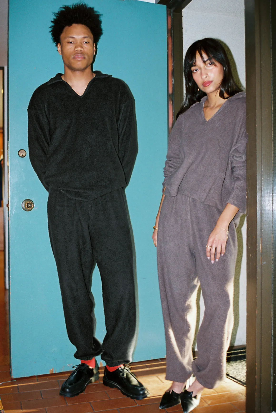 Gil Rodriguez: Big Sherpa Sweatpant - Deep Taupe