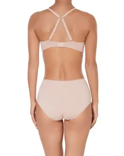 Huit: Biotiful Organic Cotton Underwire Bra - Blush