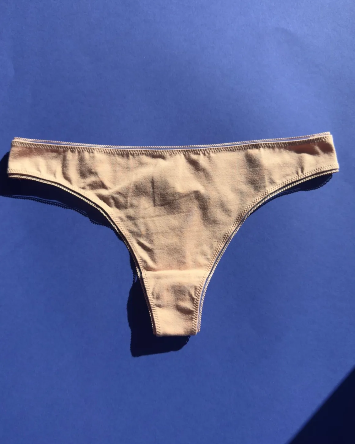 Huit: Biotiful Organic Cotton Tanga Thong - Blush
