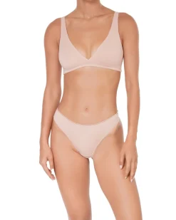 Huit: Biotiful Organic Cotton Tanga Thong - Blush