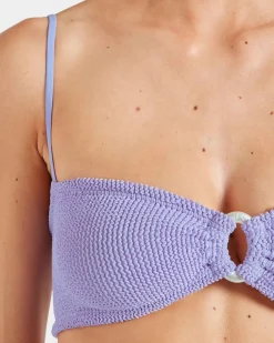Hunza G: Misty Straps Bikini Set - Lilac