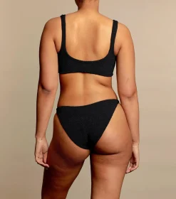 Hunza G: Xandra Bikini Set - Black