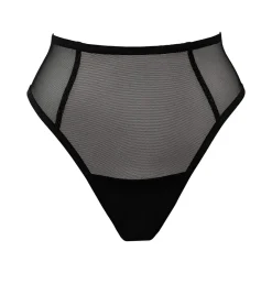 Kayleigh Peddie: Azalea Ouvert Brief - Black