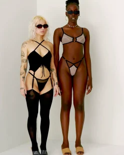 Kayleigh Peddie: Maeve Garter Tank - Black