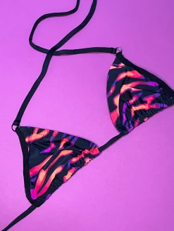 Kayleigh Peddie: Trinnie Triangle Bikini Top - XS, S
