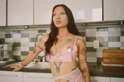 KissKill: Kayla Quarter Cup Bra - Pink